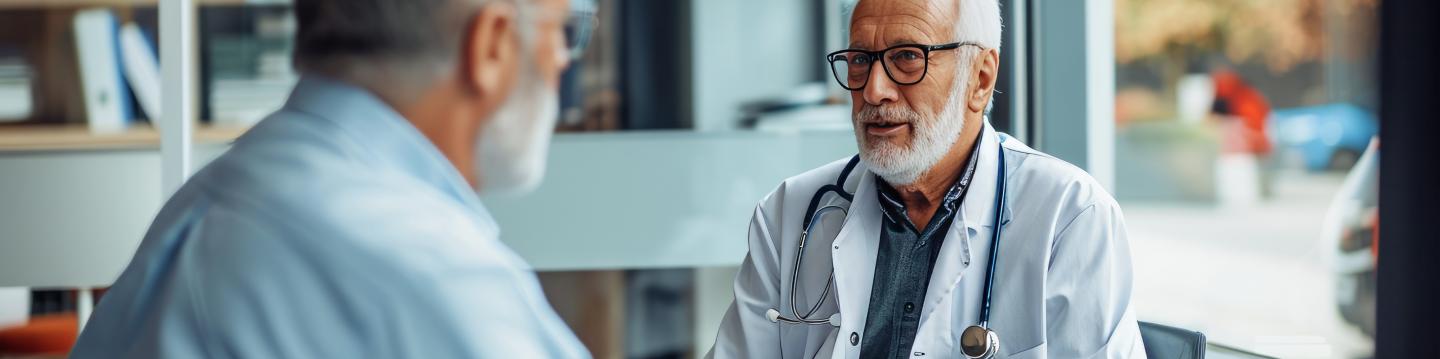 Docteur avec son patient